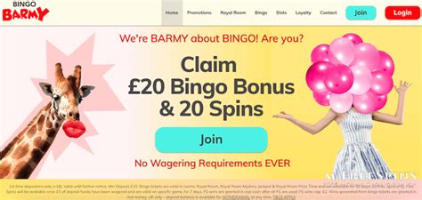 Bingo barmy casino apostas